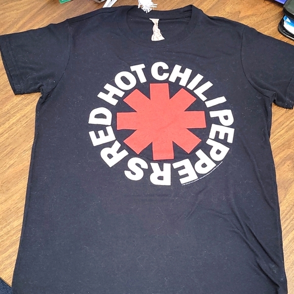Red Hot Chili Other - Red Hot Chili Peppers Black T Shirt Men Size Small